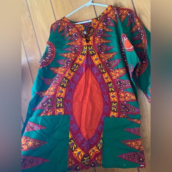 Unisex Ethnic/boho Jamaican tunic tops. Made in European fashion, size: M - Picture 15 of 16